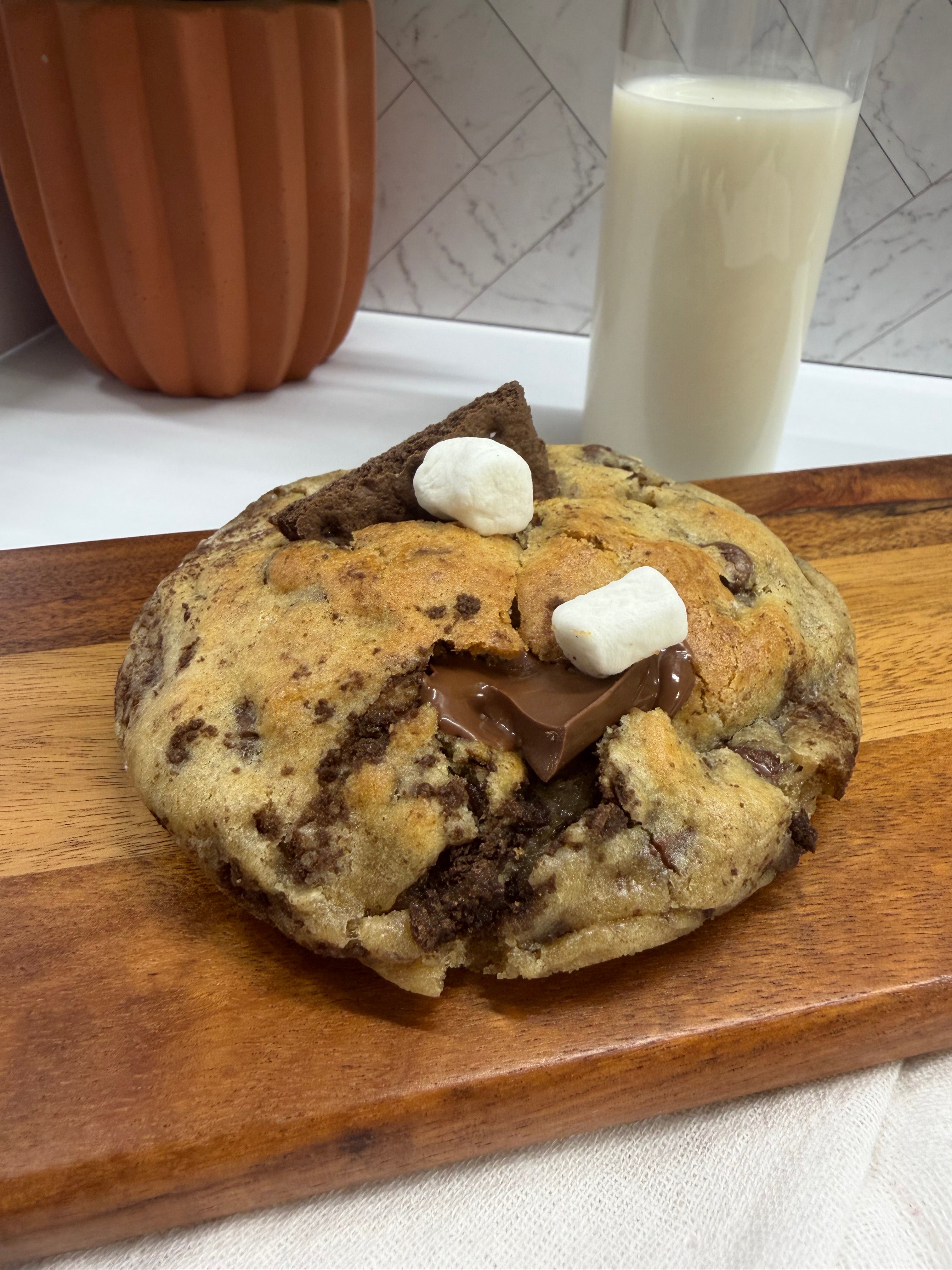 Smores Stuffed Cookie Recipe