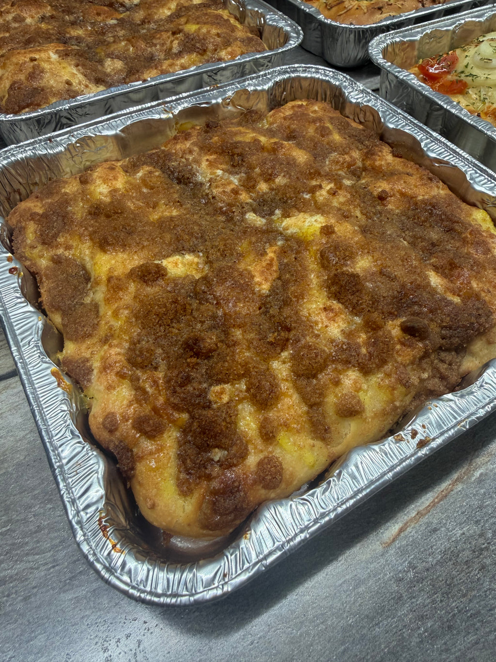 🍞 Artisan Focaccia Breads — Savory & Sweet Specialty Flavors (8×8 Pan)